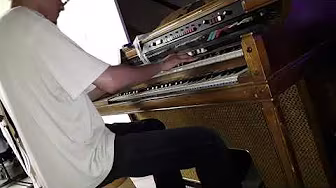 Ty Clifford - Organ casual practice time